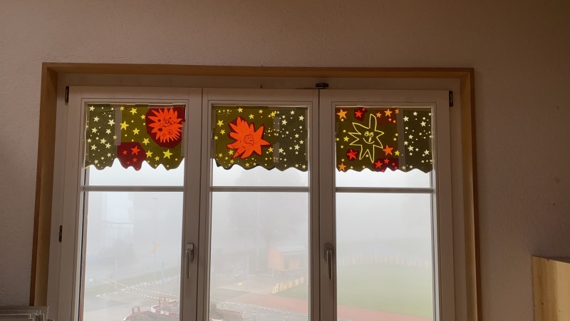 Kindergarten - Adventsfenster 